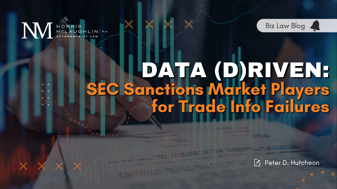 Data (D)Riven: SEC Sanctions Market Players for Trade Info Failures