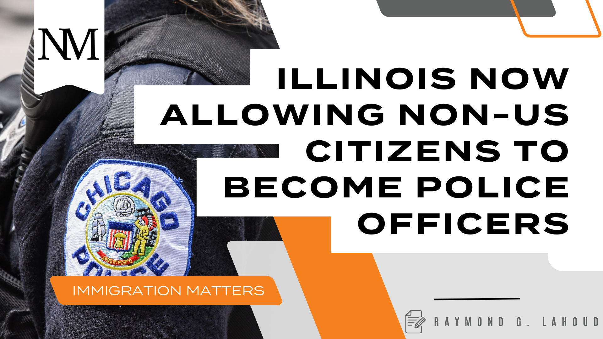Illinois Now Allowing Non-US Citizens to Become Police Officers